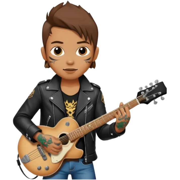 Música rock emoji
