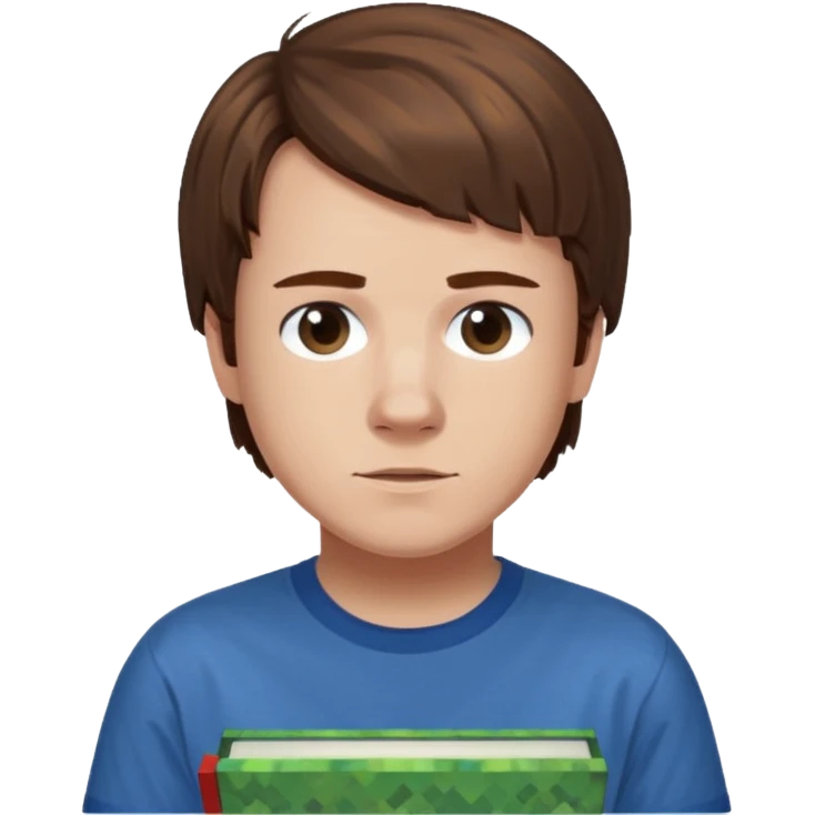 Will from Stranger Things saying can we play Minecraft now? emoji