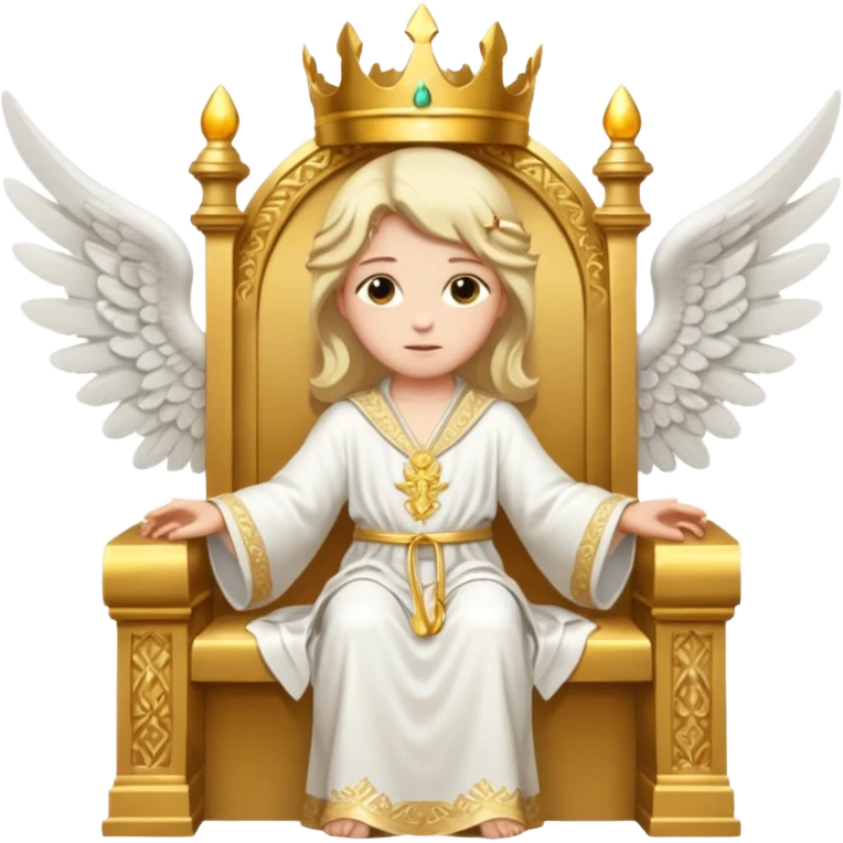 Throne, Angel emoji