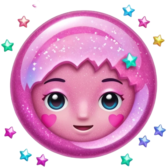 Pink aesthetic sparkles like this✨ emoji