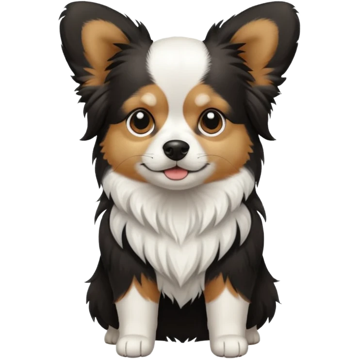 Papillion dog emoji