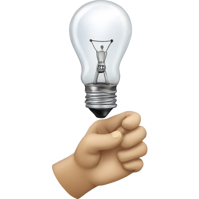 lightbulb changer emoji