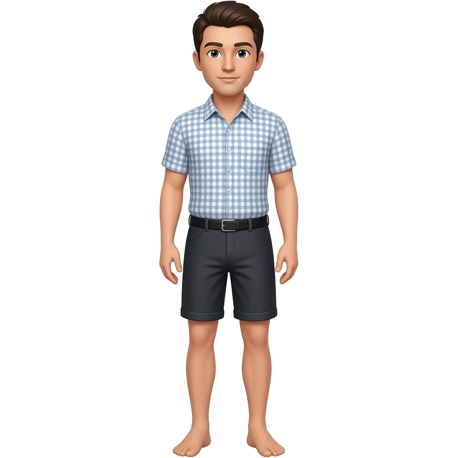 Human with no pants full body emoji