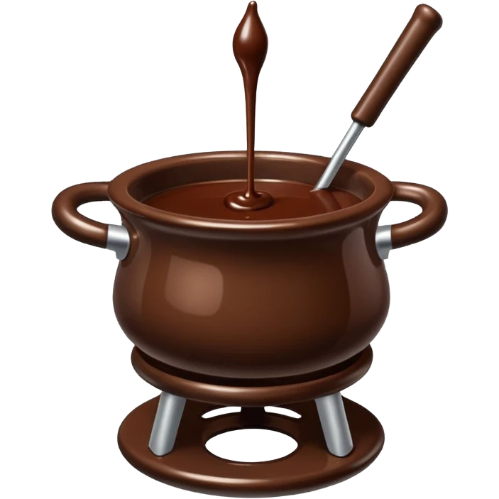 Chocolate fondue emoji