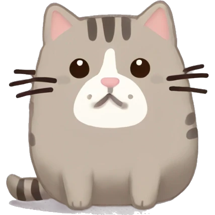pusheen dog say thank you emoji