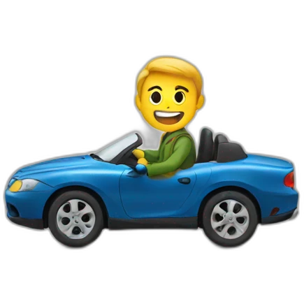 driving emoji