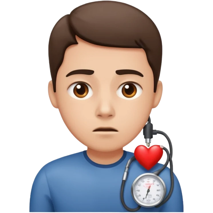 high blood pressure  emoji