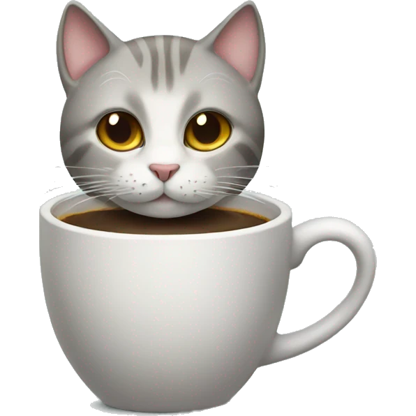 Cat with Coffee  emoji