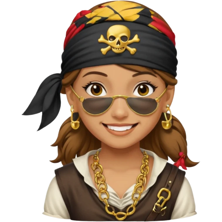 Girl pirate a sexy one  emoji