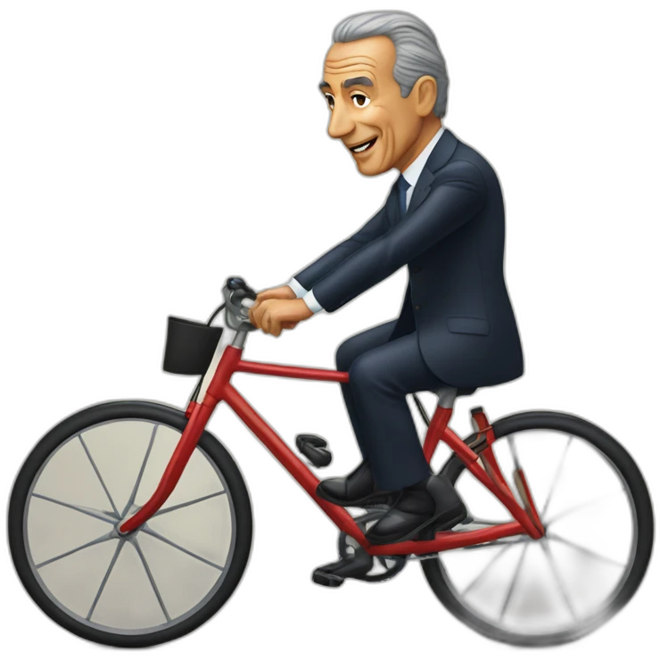 Marcelo Rebelo de Sousa Portugal president riding bike emoji