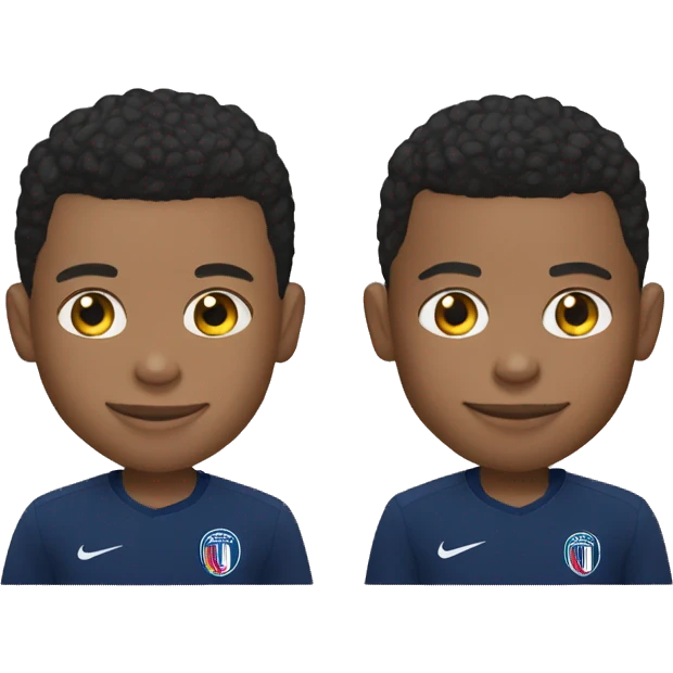 Kylian Mbappé And Ethan Mbappé  emoji