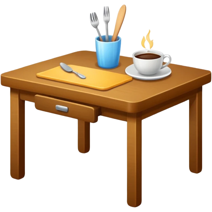 give a simple table emoji