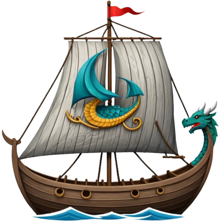 viking ship emoji