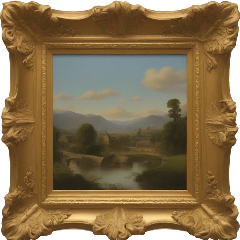 painting in frame emoji