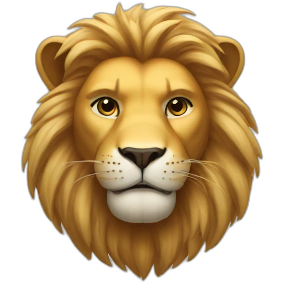 gym lion emoji