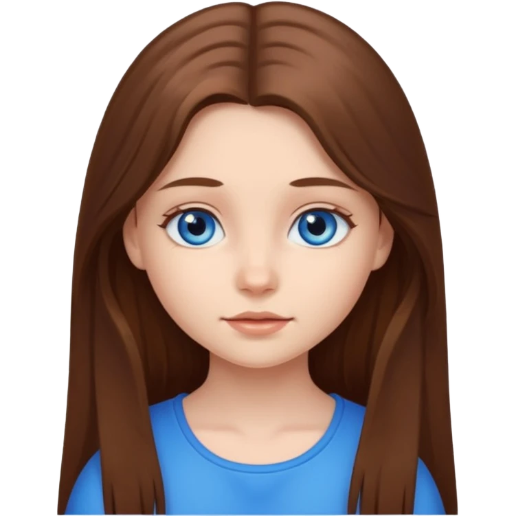 Garota fofa emoji