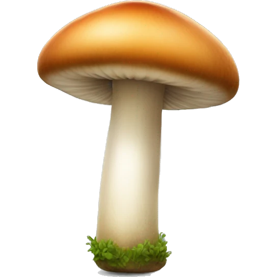 Un champignon heureux emoji