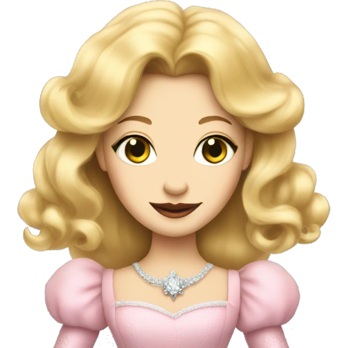 glinda from wicked  emoji