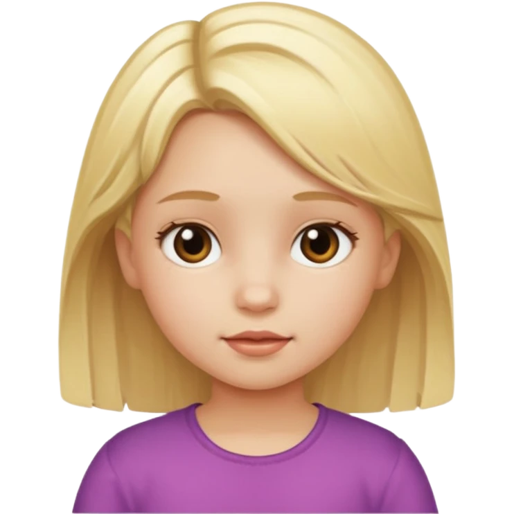 Я создаю маленькую девочка emoji