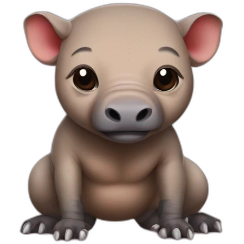 Kung Fu Babirusa emoji