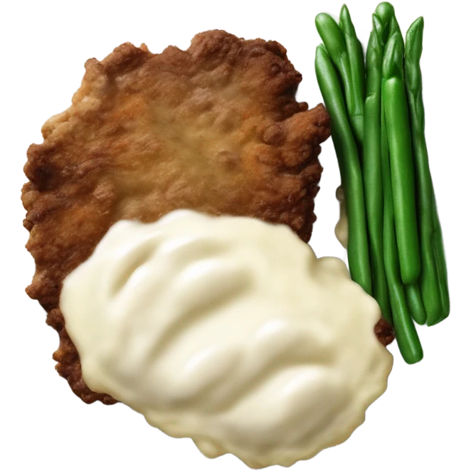 Country fries steak emoji