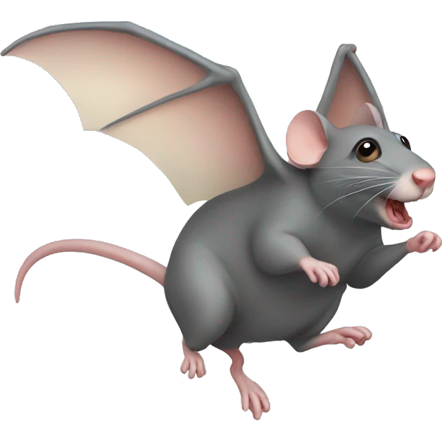 flying rat emoji