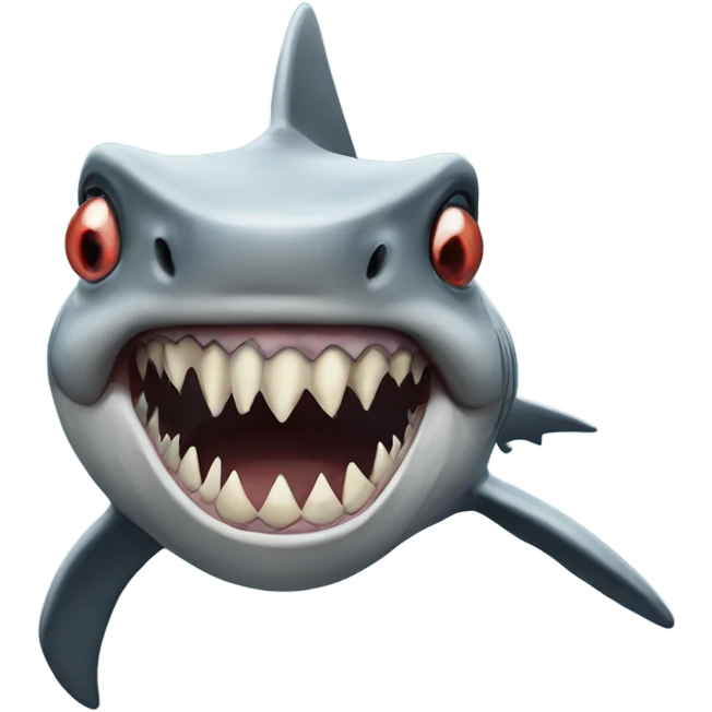 shark clown emoji