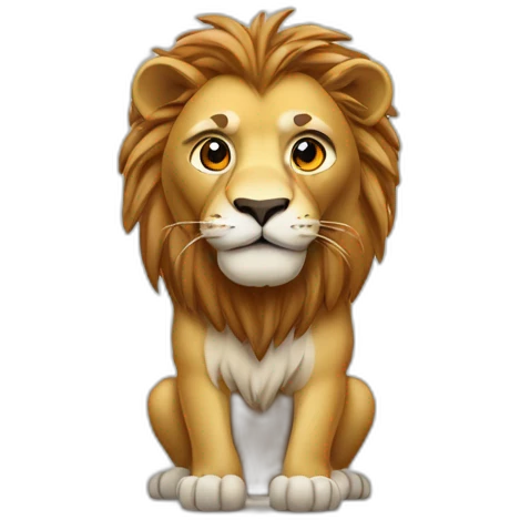 Lion with Tiguan emoji