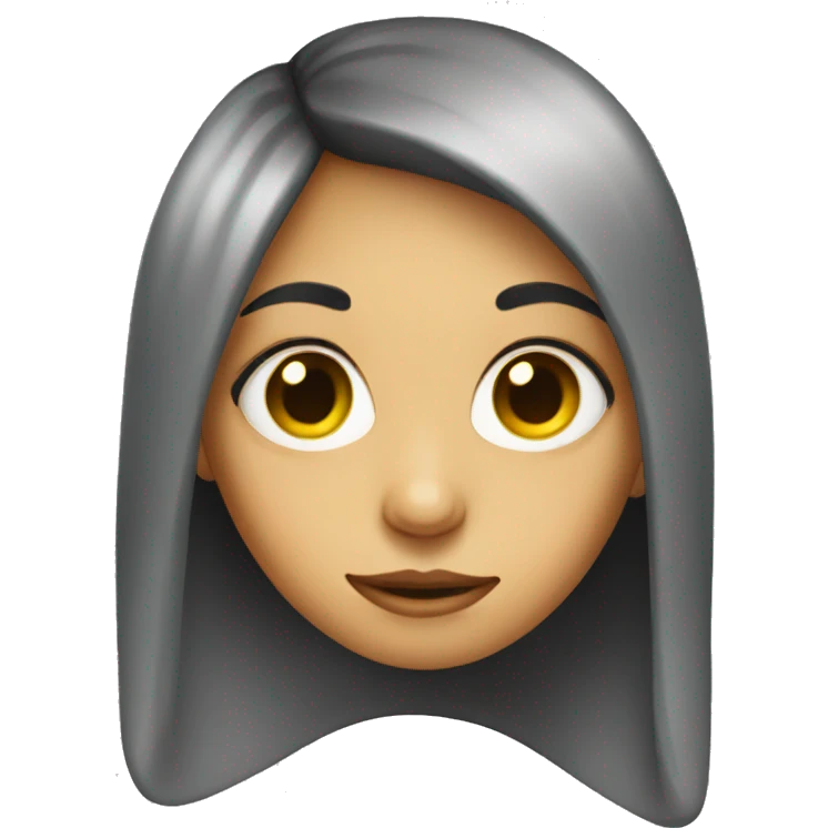 One eyed girl emoji