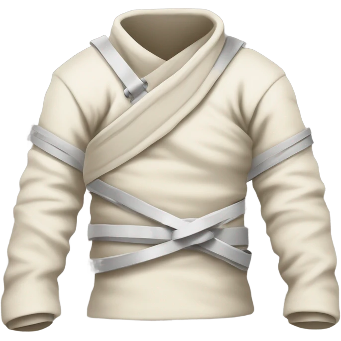 Straitjacket like in an asylum emoji