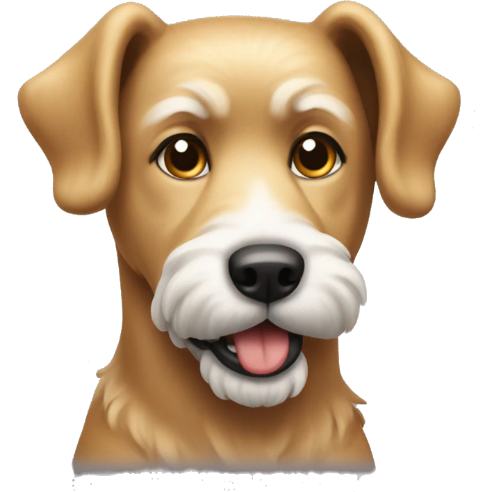 perro caniche emoji