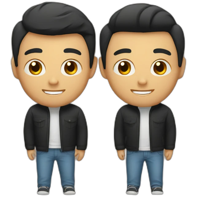 gay couple; latino and asian emoji