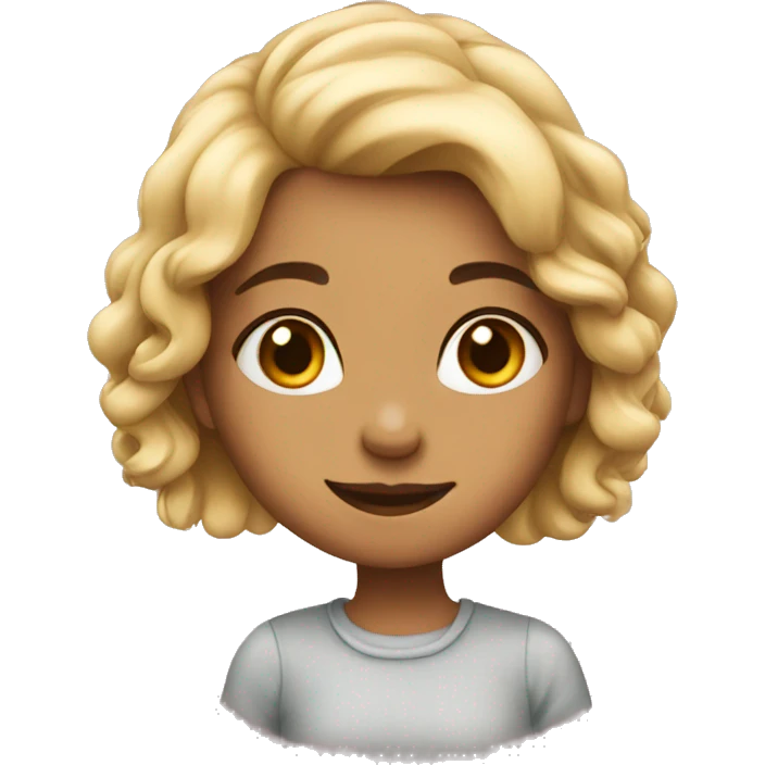 Girl in love emoji