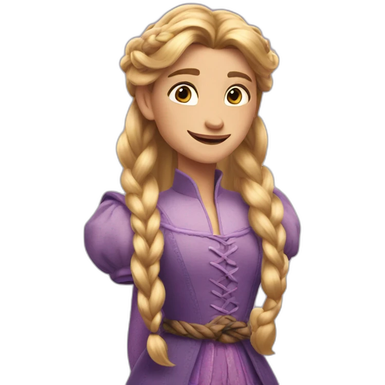 Raiponce emoji