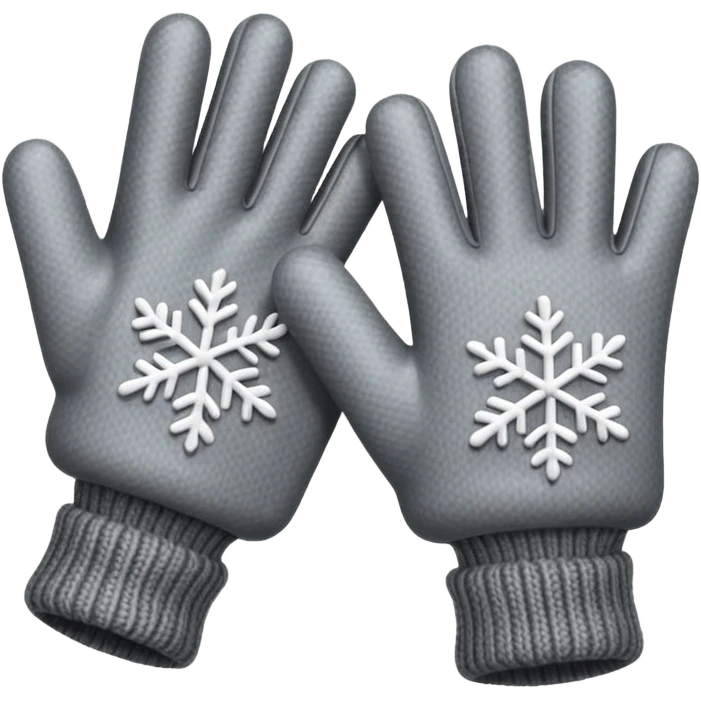 HAND winter gloves emoji
