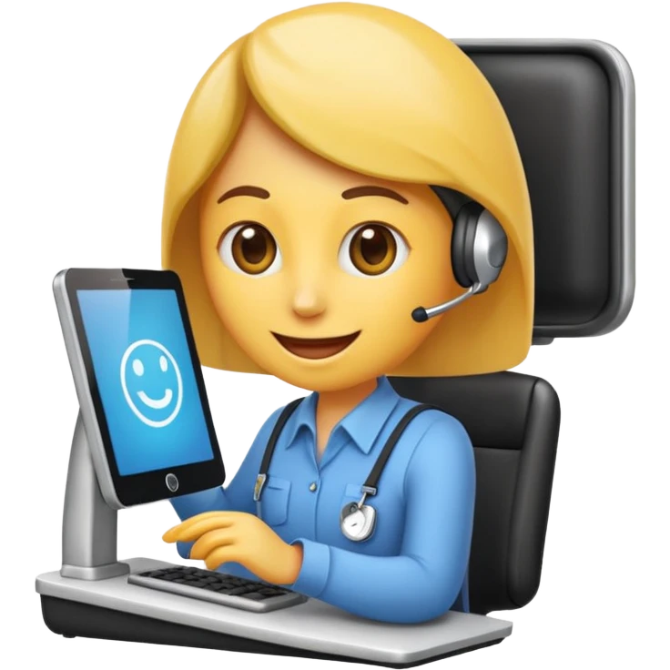 hazme un emoji que le este ayudando a una empresa a dejar de perder tiempo en tareas repetitivas y empezar a centrarse en lo que realmente importa: crecer. emoji