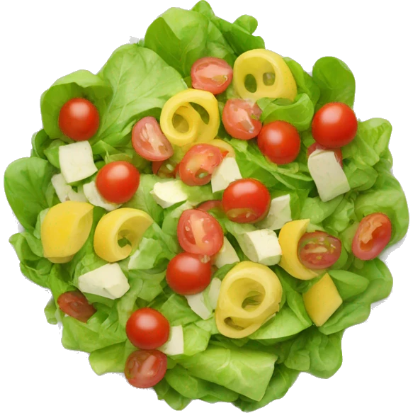 salad in platic emoji