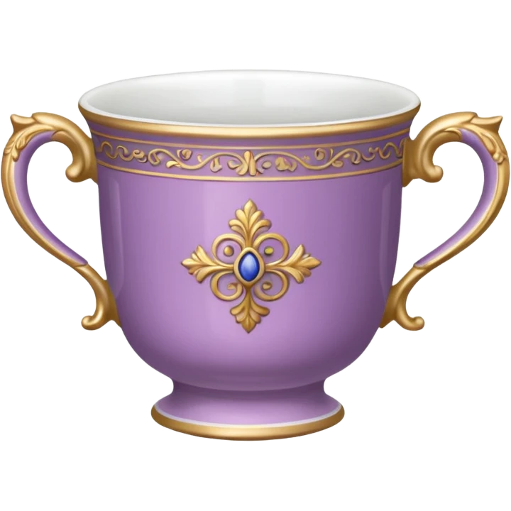Mauve antique cup emoji