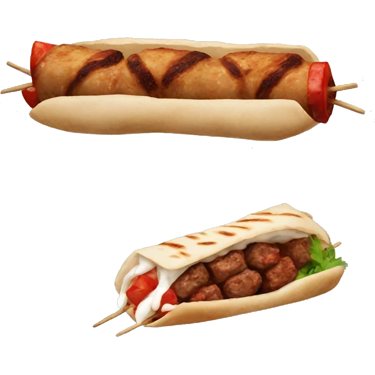 Turkish kebab emoji