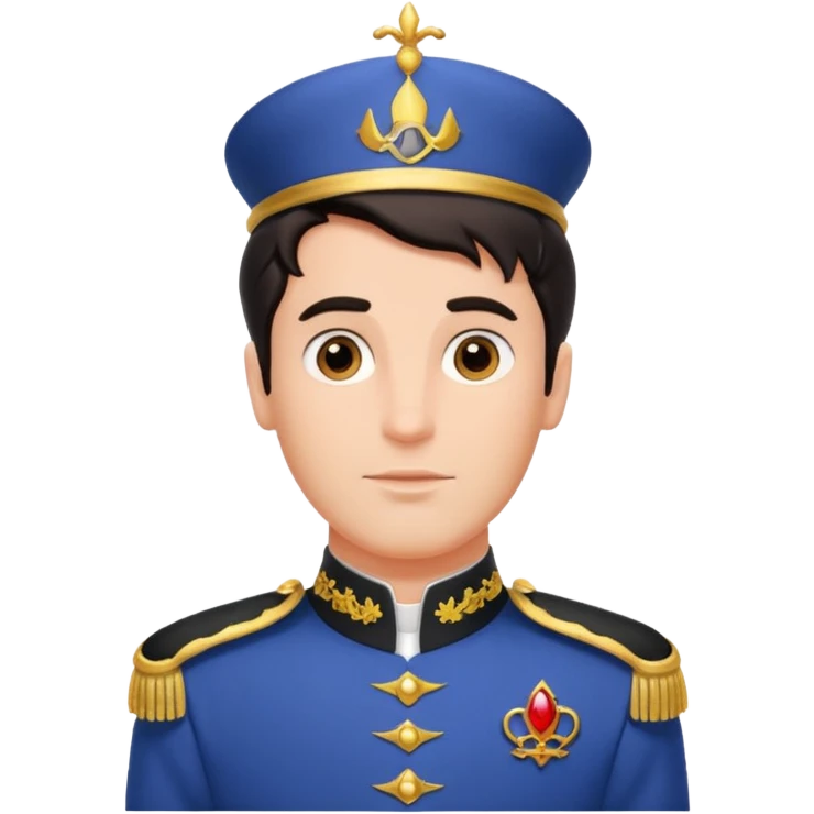 old adult prince eric with prince uniform emoji
