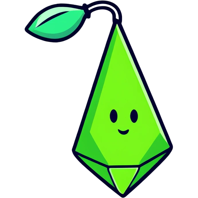 Sims character with green plumbob emoji