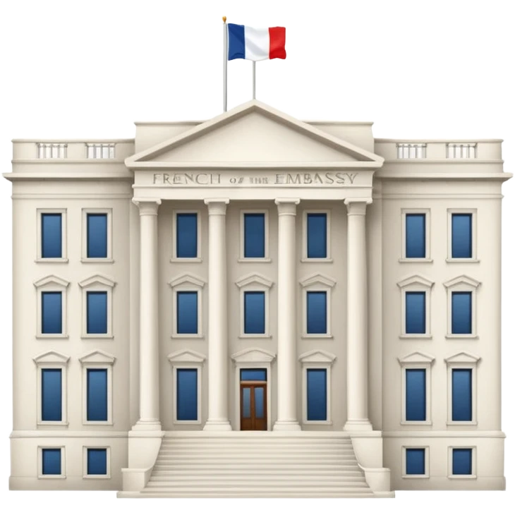 building of the French Embassy in the United States emoji