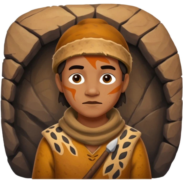 stone age artist emoji