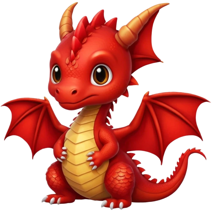 baby red dragon emoji