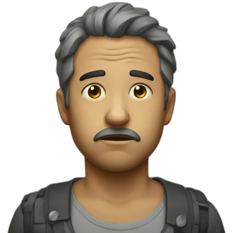 Triste  emoji