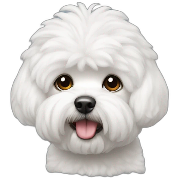 Bichon maltais emoji