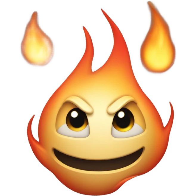 calcifer from studio ghibli emoji