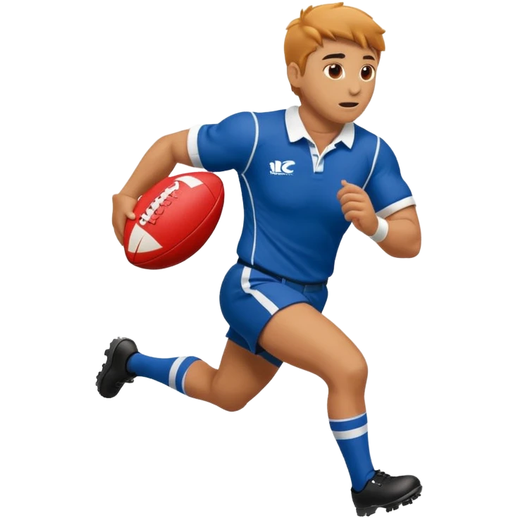 playing rugby  emoji