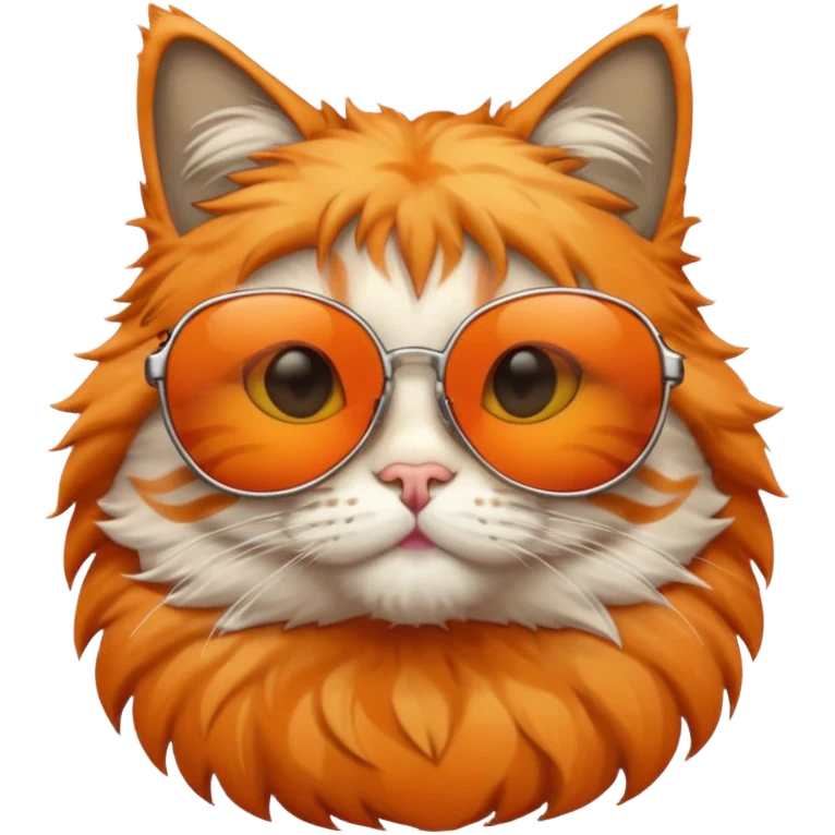 Cat wearing sunglasses emoji