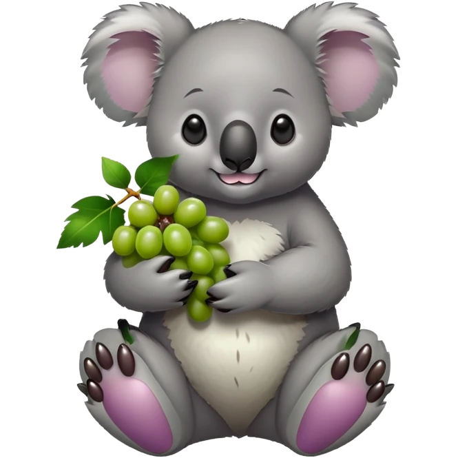 🐨🍇 emoji